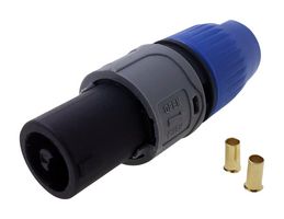 MULTICOMP PRO PS000210 Speaker / Loudspeaker Audio Connector, 2 Contact, Jack, Cable Mount, Nickel Plated Contacts
