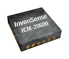 TDK INVENSENSE ICM-20600 MEMS Module, MotionTracking Series, 3-Axis Gyroscope/Accelerometer, ±16g, 1.71 V to 3.45 V, QFN-14