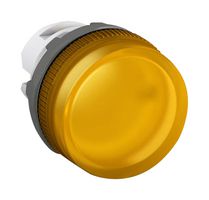 ABB 1SFA611400R1003 Indicator Lens, Yellow, Round, 22 mm, Pilot Light Head, ABB Modular Series Pilot Lights, Modular