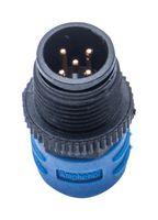 AMPHENOL LTW HMCP-05BMMT-SL8001 Connector Accessory, Terminator, Amphenol LTW NMEA 2000 Series Industrial Circular Connectors