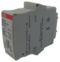 ABB - SOULE OVR T1-T2 12.5-275S C QS Surge Protector, 1 Pole, Mains Surge Protector, 1 Pole, Type 1 & 2, 80 kA, 275 VAC, DIN Rail