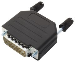 MULTICOMP PRO MC-DPPK15-P-SDR-K D Sub Connector, Standard, Plug, MCP D-Sub Kits, 15 Contacts, DA, Solder Cup