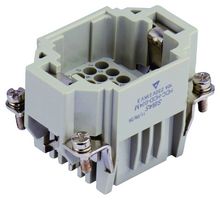 TE CONNECTIVITY T2030242101-000 Heavy Duty Connector, HDD, Insert, 24+PE Contacts, 6B, Plug, Crimp Pin - Contacts Not Supplied
