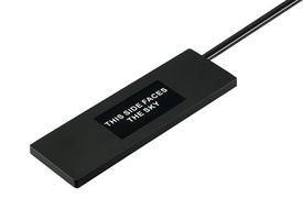TAOGLAS MA208.A.AB.001 RF Antenna, Combo, GPS/GALILEO/LTE Cellular, 1.92 to 2.17 GHz, 0.42 dBi, 50 ohm, Linear, Adhesive