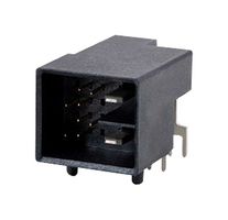 AMPHENOL COMMUNICATIONS SOLUTIONS 10140949-101LF I/O Connector, 10 Contacts, Receptacle, I/O, Through Hole, FCI VerIO 10140949, PCB Mount