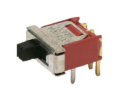 C&K COMPONENTS TS01AQE Slide Switch, Tiny, SPDT, On-None-On, Through Hole, TS Series, 3 A, 120 V