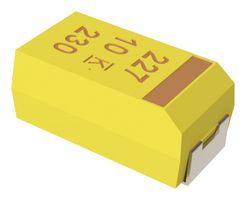 KEMET T498C476K016ATE500 Surface Mount Tantalum Capacitor, 47 µF, 16 V, 2412 [6032 Metric], ± 10%, 0.5 ohm, C