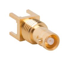 AMPHENOL RF 034-1126-12G RF / Coaxial Connector, 12G, HD BNC Coaxial, Straight Bulkhead Jack, Through Hole Vertical, 75 ohm