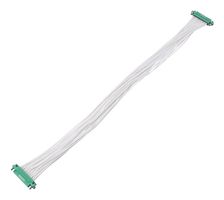 HARWIN G125-FC13405F1-0300F1 Cable Assembly, Black / Green, Wire to Board Receptacle to Wire to Board Receptacle, 34 Ways