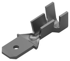 TE CONNECTIVITY - AMP 61687-2 Quick Disconnect Terminal, FASTON 187, Male Quick Disconnect, 4.75mm x 0.81mm, 0.187" x 0.032"