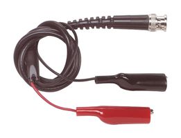 POMONA 4532-C-36 BNC Breakout, BNC Plug, Test Clip x 2, 36 ", 914 mm, Black, Red, 5 A