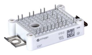 INFINEON FP15R12W1T4PBPSA1 IGBT Module, PIM Three Phase Input Rectifier, 15 A, 1.85 V, 150 °C, Module