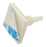 WURTH ELEKTRONIK 709265000 PCB Support, Adhesive Base, Lock In, Nylon 6.6, 12.9 mm x 7 mm, WA-SNAD Series