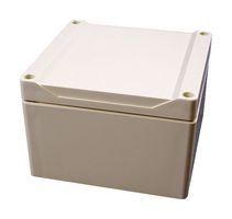 HAMMOND 1555P2GY Plastic Enclosure, Small, Polycarbonate, 80.5 mm, 120 mm, 120 mm, IP68