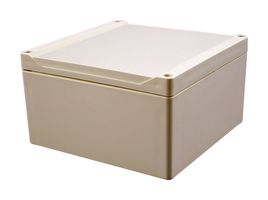 HAMMOND 1555S2GY Plastic Enclosure, Small, Polycarbonate, 90.5 mm, 160 mm, 160 mm, IP68