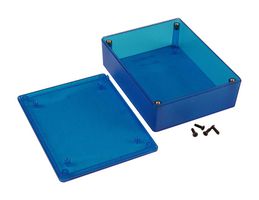 HAMMOND 1591XXGTBU Plastic Enclosure, Multipurpose, ABS, 38 mm, 95.91 mm, 122.46 mm, IP54