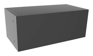 HAMMOND RM2U0804SBK. 19" Cabinet, Rack Mount, 88.13 mm, 88.13 mm, 210.82 mm, 107.85 mm, Extruded Aluminium