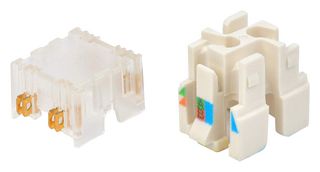 BELDEN RVUCOEW-B50 REVConnect Cores, 24-23AWG, For Use With RVUTT01 Termination Tool, 1.5A, Pack of 50