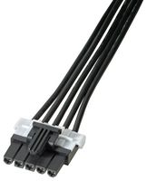MOLEX 145135-0510 Cable Assembly, Mini-Fit TPA2 Receptacle to Mini-Fit TPA2 Receptacle, 5 Ways, 4.2 mm, 1 Row, 1 m