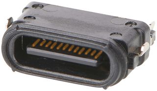 MOLEX 202410-0002 USB Connector, USB Type C, USB 3.1, Receptacle, 24 Ways, Surface Mount, Right Angle
