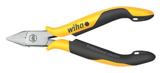 WIHA 26821 Cutter, Diagonal, 115 mm, Flush, 1 mm