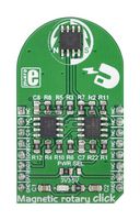 MIKROELEKTRONIKA MIKROE-3275 Add-On Board, Magnetic Rotary Click Board, HMC1512 Magnetic Rotary Position Sensor, MikroBUS
