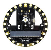KITRONIK 5648-JST Development Board, Kilp Halo V2.0 For micro:bit, Wearables Development, JST Power Connector