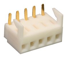 MOLEX 22-16-2040 PCB Receptacle, Board-to-Board, 2.54 mm, 1 Rows, 4 Contacts, Female Receptacle