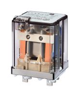 FINDER 623290244800 Power Relay, DPST-NO, 24 VDC, 16 A, 62 Series, Socket
