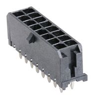 MOLEX 43045-1613 Pin Header, Wire-to-Board, 3 mm, 2 Rows, 16 Contacts, Through Hole Straight