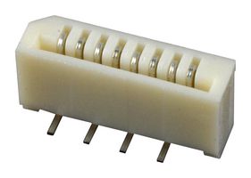 MOLEX 52808-0770 FFC / FPC Board Connector, 1 mm, 7 Contacts, Easy-On 52808 Series, Solder, 1 Row