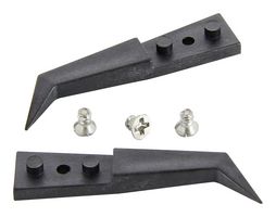 IDEAL-TEK A246CP Tweezer Tip, Bent, Pointed, PEEK, Carbon Fibre Reinforced, 36 mm Overall Length