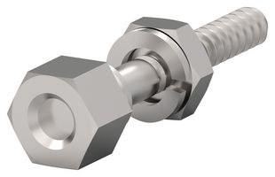TE CONNECTIVITY - AMP 2-1437012-4 Connector Accessory, Jack Screw, AMP AMPLIMITE Series D sub Connectors, 4-40 UNC-2B, 5.08 mm
