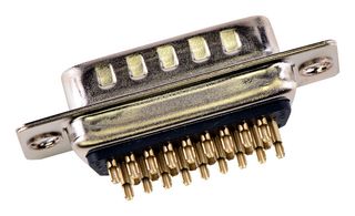 MOLEX / FCT 173113-0060 D Sub Connector, High Density, Plug, 173113 Series, 26 Contacts, DA, Solder Cup