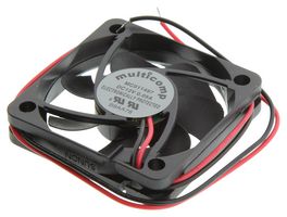 MULTICOMP MC011497 DC Axial Fan, 12 V, Square, 50 mm, 10 mm, Vapo Bearing, 11 CFM