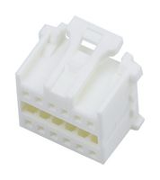 MOLEX 51353-1200 Connector Housing, White, MicroClasp 51353 Series, Receptacle, 12 Ways, 2 mm