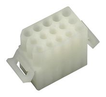 MOLEX 03-09-1153 Connector Housing, Standard .093" 1375 Series, Receptacle, 15 Ways, 5.03 mm