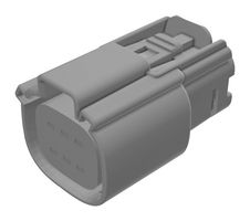 MOLEX 33472-0607 Automotive Connector Housing, MX150 33472, Receptacle, 6 Ways