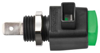 SCHUTZINGER ESD 798 / GN Test Accessory, Safety Quick-Release Terminal-Green, Test Equipment's