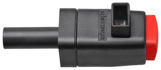 SCHUTZINGER SDK 799 / RT Test Accessory, Safety Quick-Release Terminal-Red, Test Equipment's