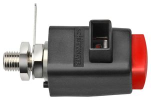 SCHUTZINGER SDK 801 / RT Test Accessory, Safety Quick-Release Terminal-Red, Test Equipment's