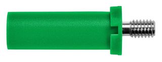 SCHUTZINGER SFK 8465 NI / M4 / 7 / BL Banana Test Connector, Plug, Cable Mount, 32 A, 600 V, Nickel Plated Contacts, Blue