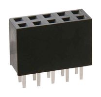 HARWIN M20-7830542 PCB Receptacle, Board-to-Board, 2.54 mm, 2 Rows, 10 Contacts, Through Hole Mount, M20