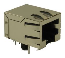 MOLEX 44050-0007 Modular Connector, RJ45 Jack, 1 x 1 (Port), 8P8C, Cat5, Cat5e, Through Hole Mount