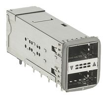 MOLEX 171565-1002 I/O Connector, 76 Contacts, Receptacle, zQSFP+, Press Fit Right Angle, zQSFP Plus 171565 Series