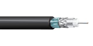 BELDEN 4731R 0101000 Coaxial Cable, RG11/U, Silver Plated Copper, 10.16 mm, 75 ohm, Black