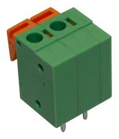 CAMDENBOSS CSTBP508V/2 Wire-To-Board Terminal Block, 5.08 mm, 2 Ways, 28 AWG, 16 AWG, 1.3 mm², Push In
