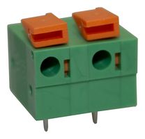 CAMDENBOSS CSTBP762H/2 Wire-To-Board Terminal Block, 7.62 mm, 2 Ways, 28 AWG, 16 AWG, 1.3 mm², Push In