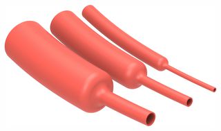 TE CONNECTIVITY - RAYCHEM RNF-3000-3/1-2-STK Heat Shrink Tubing, 3:1, 0.12 ", 3 mm, Red