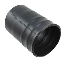 TE CONNECTIVITY - RAYCHEM 202K174-25-0 Heat Shrink Boot, Straight Lipped, 2.36 ", 60 mm, Black, 5.12 ", 130 mm